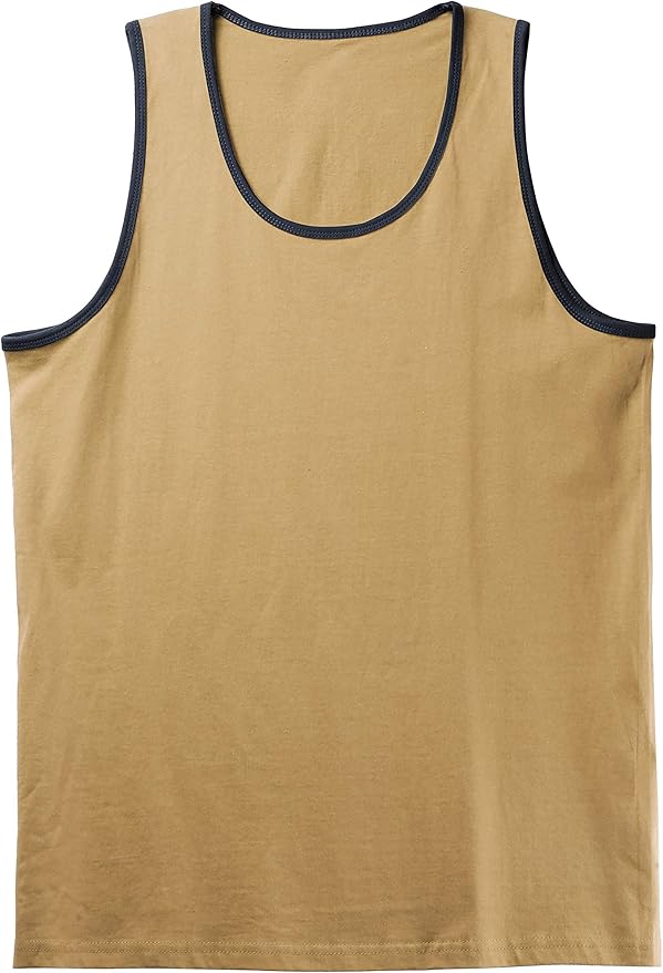 Hat and Beyond Mens Tank Top Soft Performance Boxing Gym Shirts Plain Muscle Tee