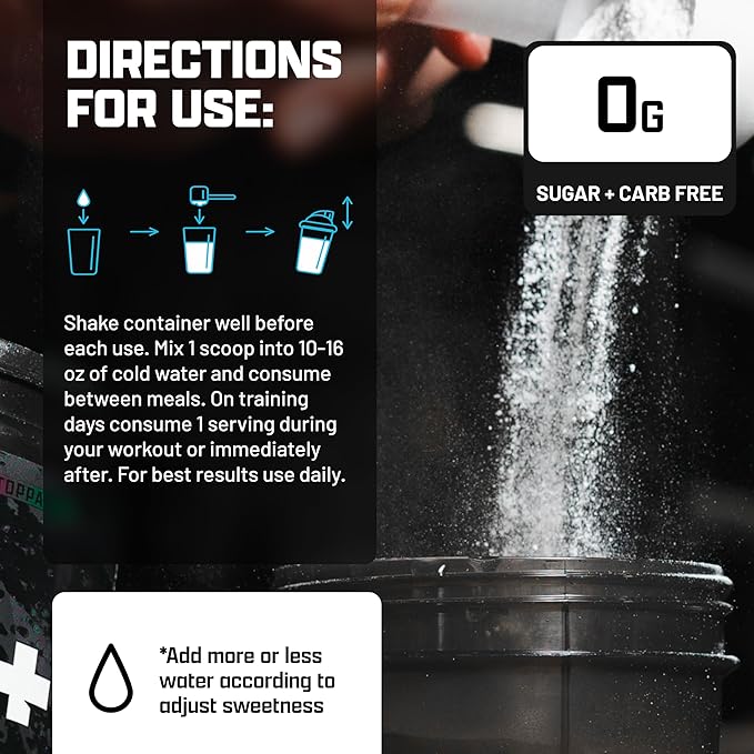 Nutrex Research EAA Hydration | EAAs + BCAA Powder | Muscle Recovery, Strength, Muscle Building, Endurance | 8G Essential Amino Acids + Electrolytes | Blueberry Lemonade 30 Servings