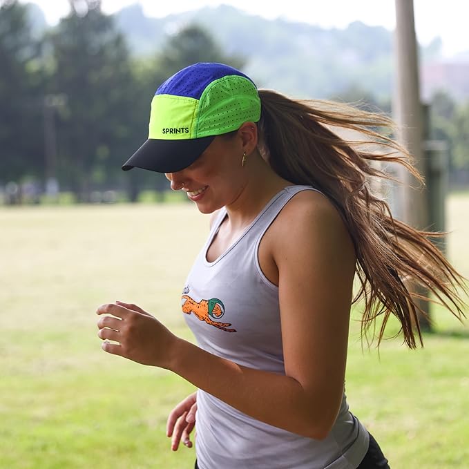 Sprints Race Day Performance HyperG Racing Cap | The Lightweight, Quick Dry, Running, Sport Hat, One Size, Unisex