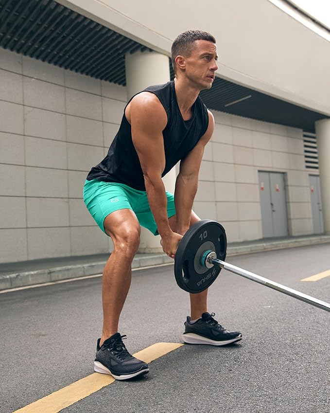 G Gradual Men's Athletic Running Shorts with Zipper Pockets Quick Dry 7"/ 5"/ 9" Workout Gym Shorts for Basketball Hiking