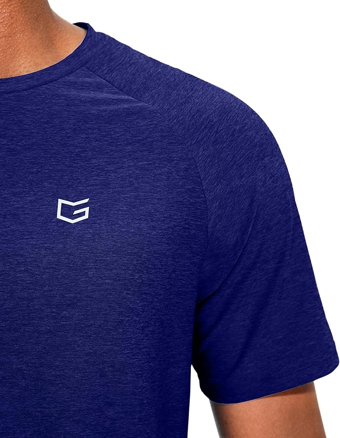 G Gradual Men's Workout Quick Dry T-Shirts Short Sleeve Lightweight Cooling Gym Shirts Tee for Running, Beach, Hiking