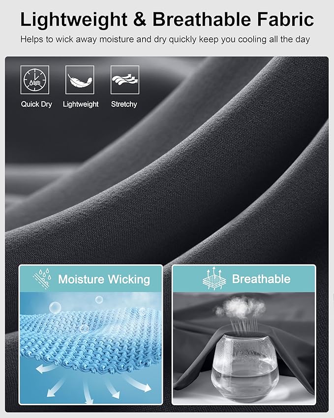 G Gradual Men's Athletic Running Shorts with Zipper Pockets Quick Dry 7"/ 5"/ 9" Workout Gym Shorts for Basketball Hiking