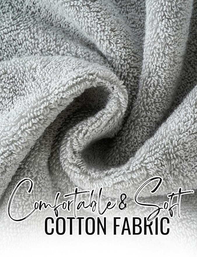 Gym Towel, Personalized Workout Gifts for Men, Women, Sports Lover, Exercise Fitness Gift for Gym Enthusiast on Birthday, Christmas, Soft and Absorbent Towel, Gray, Initial C