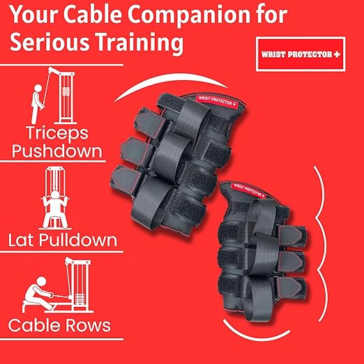 Left Hands Free Pain Management Weightlifting Wrist Support for Gym - Adjustable Straps Brace Non-Slip Grip for Gym, CrossFit, Strength Workouts - Eliminate the Pain Embrace the Gain