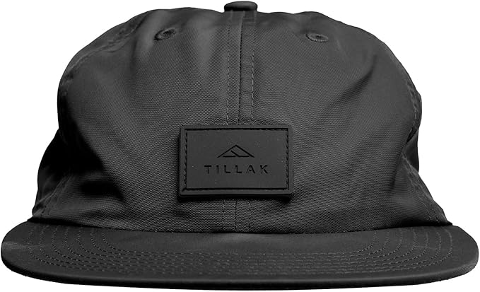 Tillak COHO Six Panel Hat, Kodra Nylon 6 Panel Cap with Snap Closure