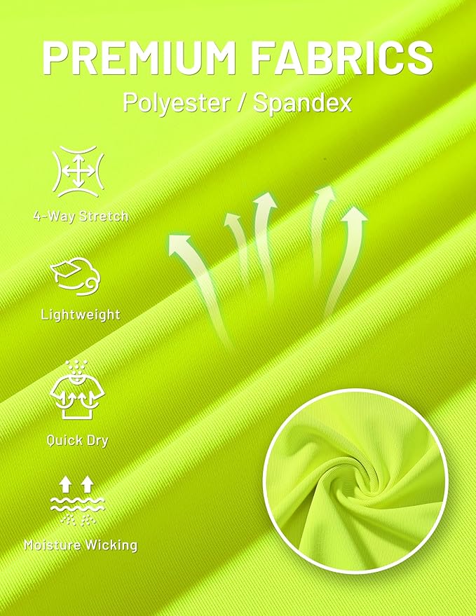 MIER Men's Tank Tops Workout Sleeveless Tee Shirts Muscle Athletic Gym Running Beach Tanks for Men, Quick Dry