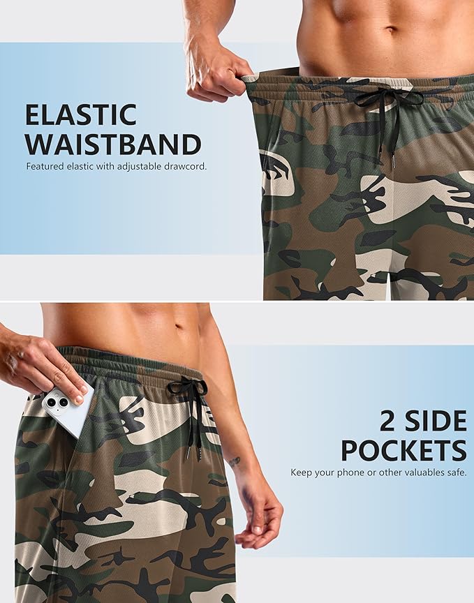 G Gradual Men's Athletic Workout Shorts with Pockets 5"/7"/9" Lightweight Quick Dry Gym Basketball Running Shorts for Men