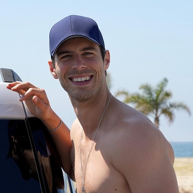 ANKOR Performance Hat - Water Resistant UPF 50 Lightweight Men’s Baseball Cap | Men’s Hat for Workout, Outdoor, Beach, Sports