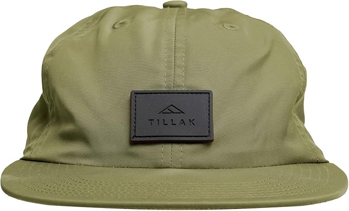 Tillak COHO Six Panel Hat, Kodra Nylon 6 Panel Cap with Snap Closure