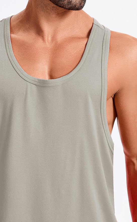 Men's Bodybuilding Stringer Tank Top Sleeveless Gym Shirts