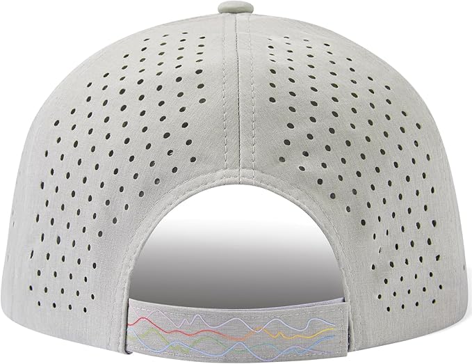 UPF 50+ Performance Water Resistant Baseball Cap Lightweight Breathable Hat Golf Running Boat Hiking for Men Women