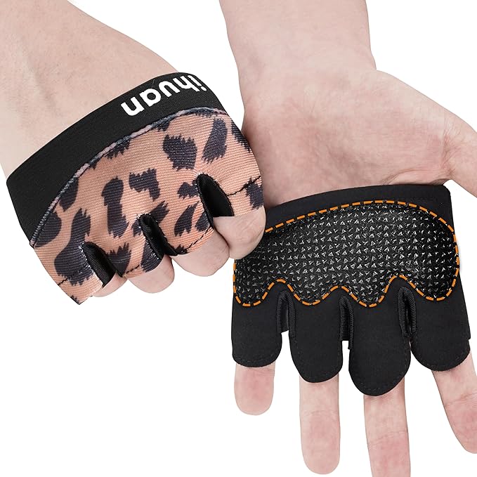 ihuan New Weight Lifting Gym Workout Gloves Men & Women, Great for Weightlifting, Exercise, Training, Fitness