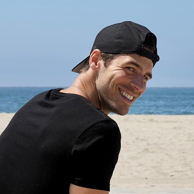 ANKOR Performance Hat - Water Resistant UPF 50 Lightweight Men’s Baseball Cap | Men’s Hat for Workout, Outdoor, Beach, Sports