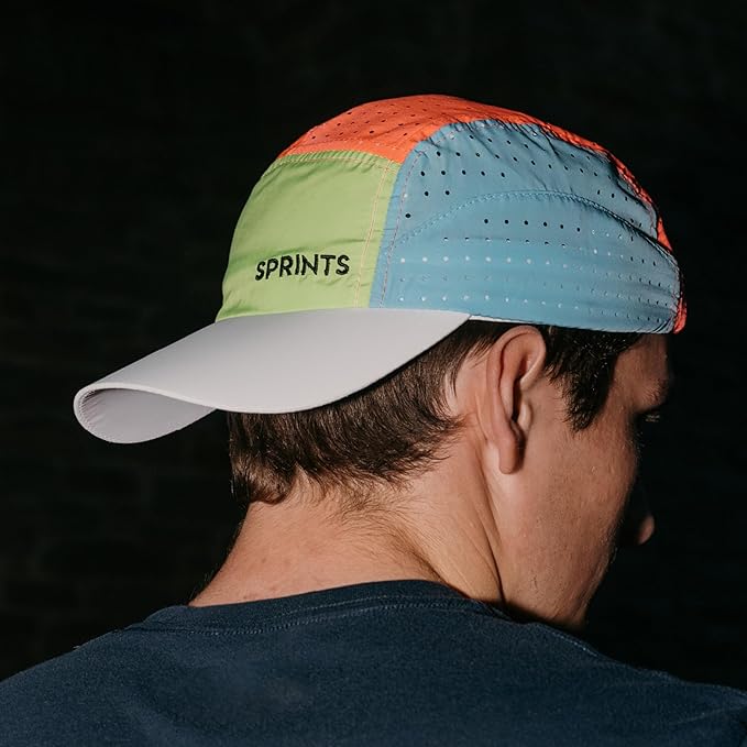 Sprints Race Day Performance HyperG Racing Cap | The Lightweight, Quick Dry, Running, Sport Hat, One Size, Unisex