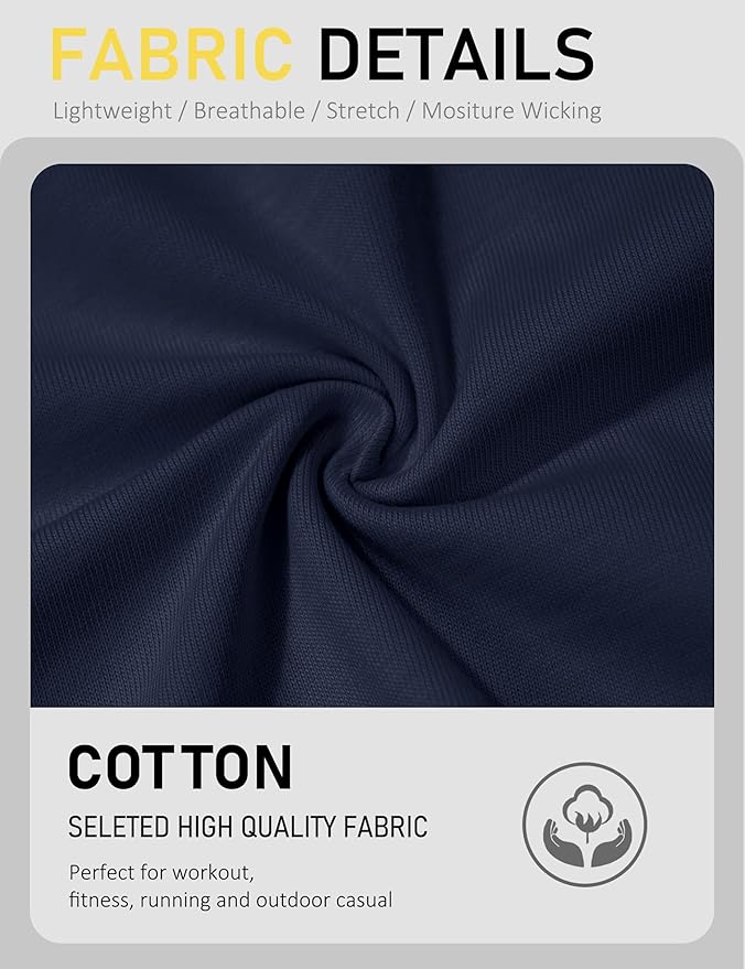 MAGCOMSEN Mens Workout Tank Tops Undershirt Cotton Muscle Athletic Sleeveless Shirts for Gym