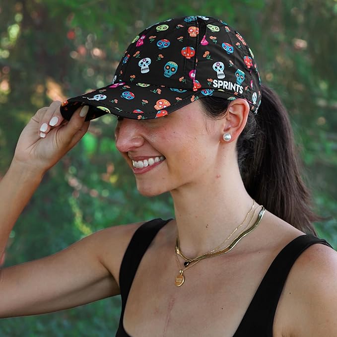 Sprints Race Day Performance HyperG Racing Cap | The Lightweight, Quick Dry, Running, Sport Hat, One Size, Unisex