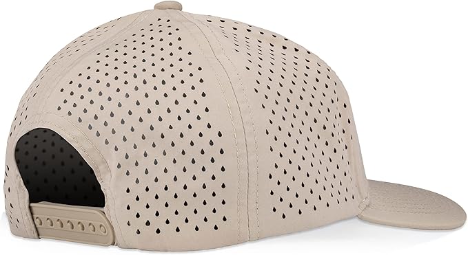 Gilbert Performance Snapback Hat | 5 Panel Blank Cap for Men & Women | Breathable & Lightweight | Curved Bill