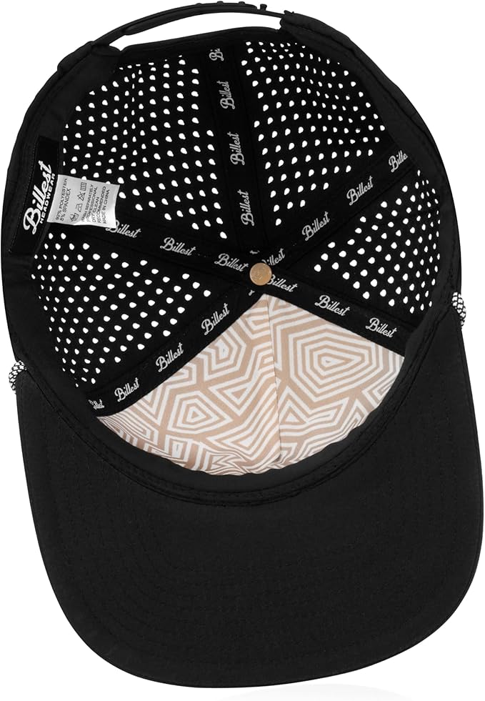 Riverside Snapback Hat | 5 Panel Blank Cap for Men & Women | Breathable & Lightweight | Outdoor | Flat Bill