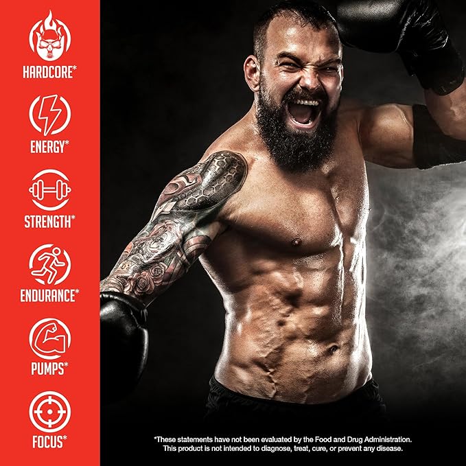 JNX SPORTS The Shadow! 350mg of Caffeine Hard Core Preworkout - Green Apple 30 Servings | Electric Energy, Mental Focus & Superhuman Strength for Men & Women