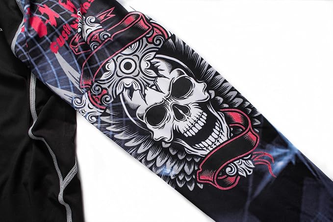 Men's Soft Slim Long Sleeve Dry-Fit Compression Gym Trainning Shirt