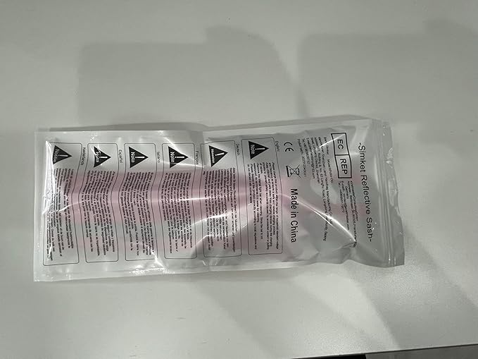 Simket Reflective Walking Gear, Rechargeable Led Reflective Sash, Adjustable Night Walking Safety Gear, High Visibility Safety Lights for Walking at Night for Men Women Jogging Running Biking