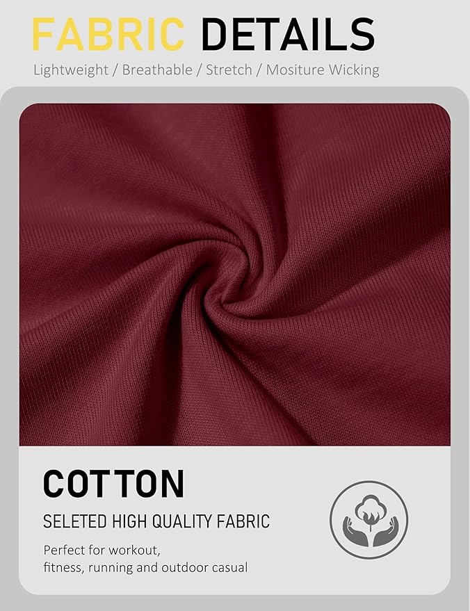 MAGCOMSEN Mens Workout Tank Tops Undershirt Cotton Muscle Athletic Sleeveless Shirts for Gym