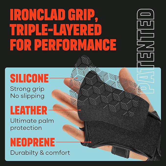 Mava Sports Weight Lifting Gloves with Wrist Support, Work Out Gloves, Gym Gloves - Great for Cross Training, Pull Ups, Calisthenics and Gym, Workout Gloves for Men & Women