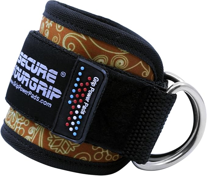 Ankle Straps for Cable Machines Double D-Ring Gym Adjustable Neoprene Premium Cuffs to Enhance Legs Abs & Glutes Kickbacks Workouts Leg Curls Extensions Booty Hip Abductors Exercise for Men & Women