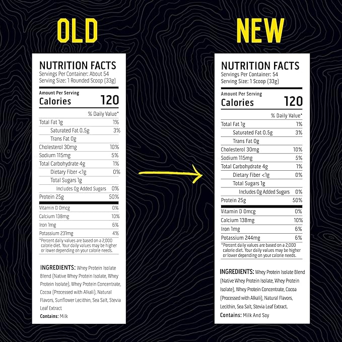 Ascent 100% Whey Protein Powder - Post Workout Whey Protein Isolate, Zero Artificial Flavors & Sweeteners, Soy & Gluten Free, 5.5g BCAA, 2.6g Leucine, Essential Amino Acids, Chocolate 4 lb