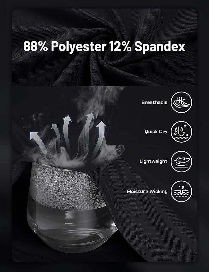 TACVASEN Mens Workout Tank Top UPF 80+ Y-Back Muscle Shirts Quick Dry Sleeveless Tee Shirt for Swim Beach Gym Athletic