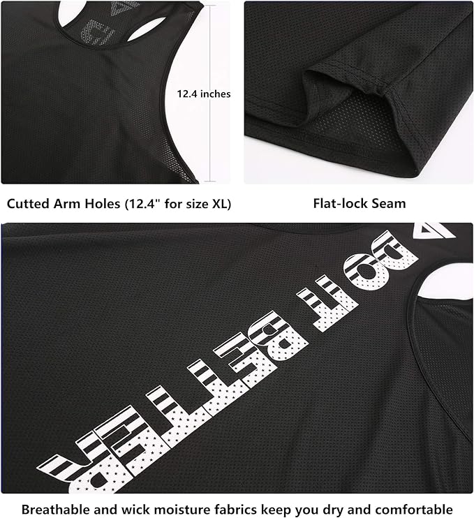 Boyzn Men's 1, 3 or 5 Pack Y-Back Workout Tank Tops, Athletic Muscle Gym Tank Tops, Fitness Bodybuilding Sleeveless T-Shirts