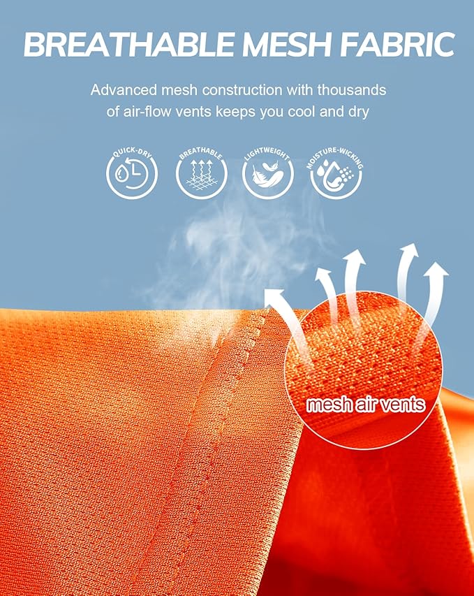 Boyzn 1, 3, 5 or 7 Pack Men's Workout Running Shirts, Dry Fit Moisture Wicking T-Shirt, Gym Athletic Short Sleeve Tee Shirts