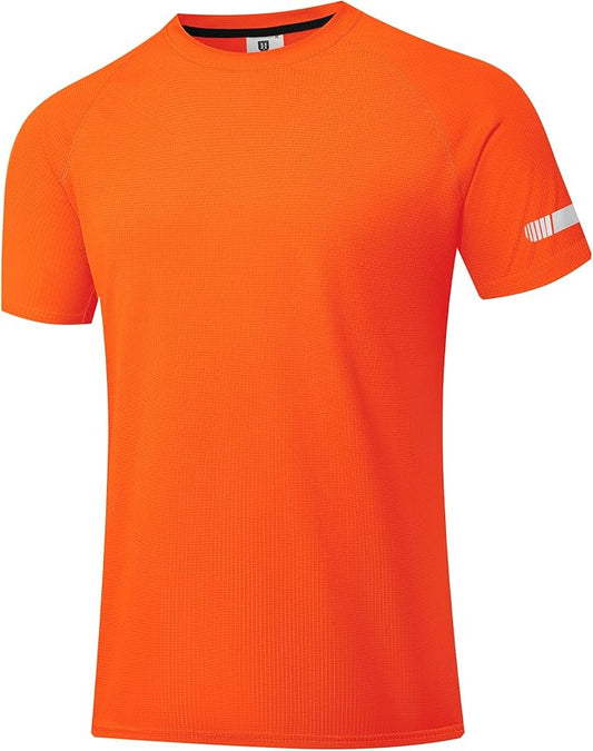 Holure Men's Mesh Quick-Dry Short Sleeve Workout T-Shirt