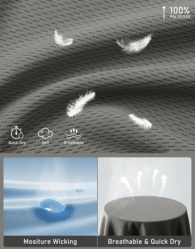 G Gradual Men's Running Athletic Shorts with Zipper Pocket 5"/ 7" Lightweight Quick Dry Gym Workout Shorts for Tennis Active