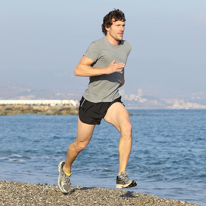 CE' CERDR Mens Workout Shirts Quick Dry Performance Short Sleeve Athletic Shirts