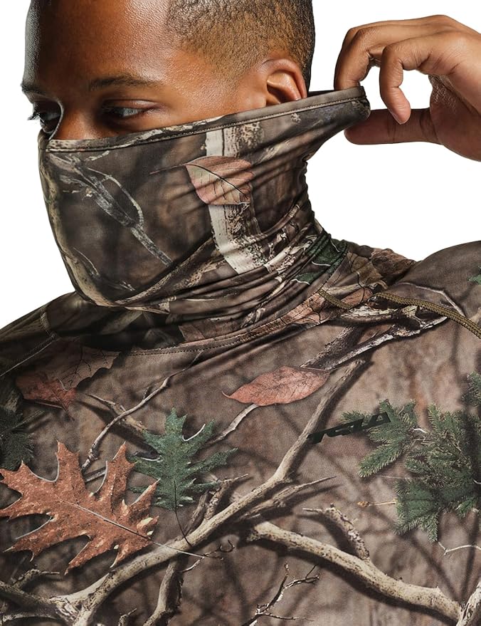 TSLA Men's Thermal Long Sleeve Compression Shirts, Mock/Turtleneck Winter Sports Running Base Layer Top