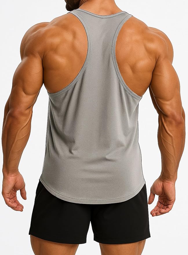Men's Bodybuilding Stringer Tank Top Sleeveless Gym Shirts