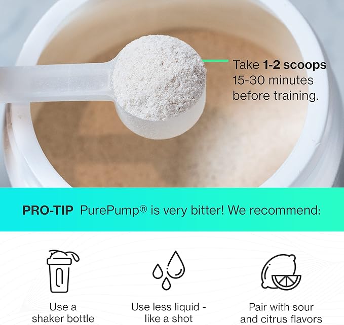 Do Vitamins - PurePump Unflavored All-Natural Pre Workout Powder for Men & Women - Clean Preworkout with Creatine, BCAA, Beta Alanine - Best for Energy, Focus & Pump - Vegan, Keto, Paleo 30 Servings