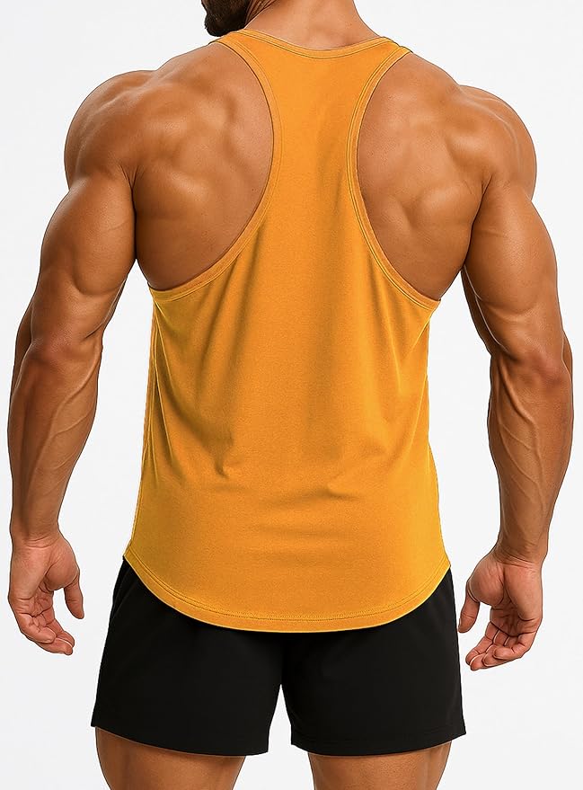 Men's Bodybuilding Stringer Tank Top Sleeveless Gym Shirts