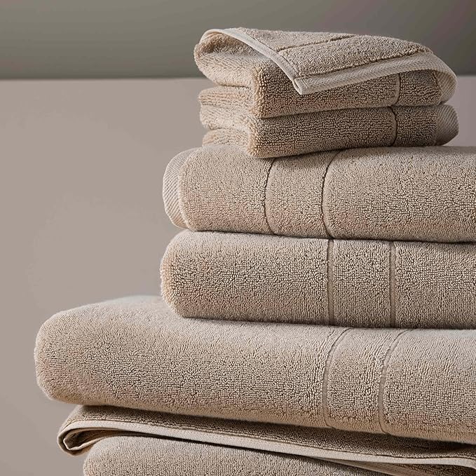 Brooklinen Super-Plush Turkish Cotton Bath Sheets Set of 2 Cotton, 820 GSM, Highly Absorbent, Machine Washable, Perfect for Home & Bathroom (40" x 65", Driftwood)