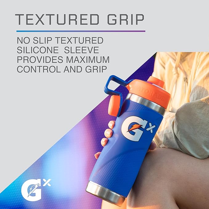 Gatorade Gx Stainless Steel Bottle, 32oz