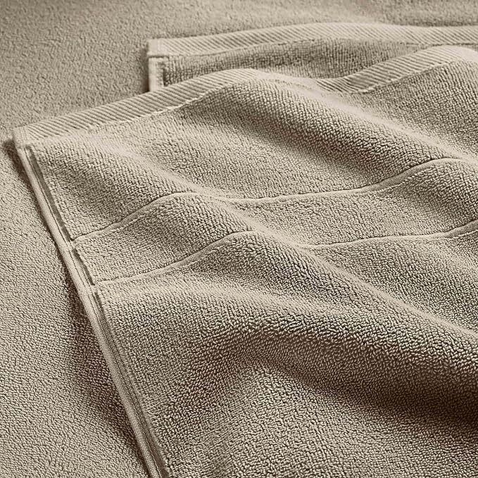 Brooklinen Super-Plush Turkish Cotton Bath Sheets Set of 2 Cotton, 820 GSM, Highly Absorbent, Machine Washable, Perfect for Home & Bathroom (40" x 65", Driftwood)