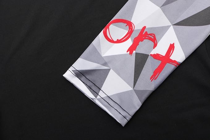 Men's Soft Slim Long Sleeve Dry-Fit Compression Gym Trainning Shirt