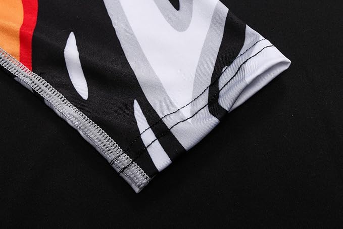 Men's Soft Slim Long Sleeve Dry-Fit Compression Gym Trainning Shirt