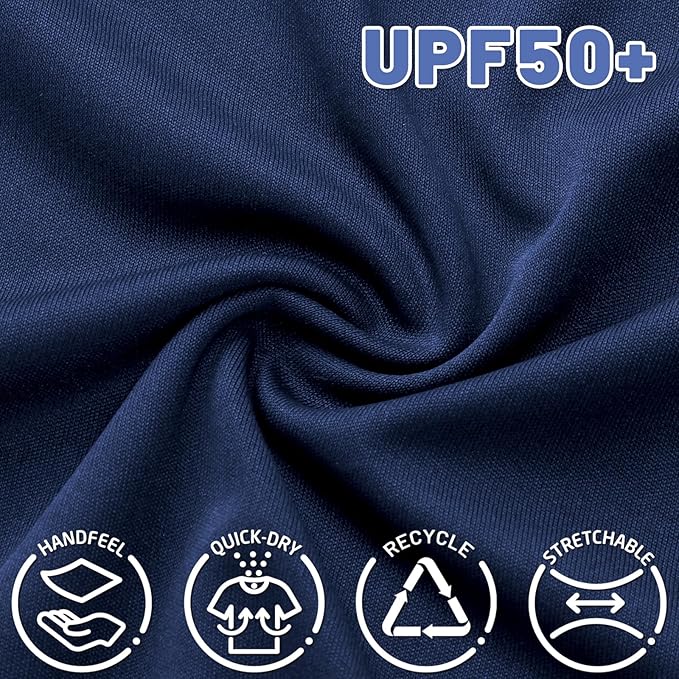 MIER Men's Workout Tank Tops UPF 50+ Swim Shirts Quick Dry Running Sleeveless UV Protection Muscle Tees