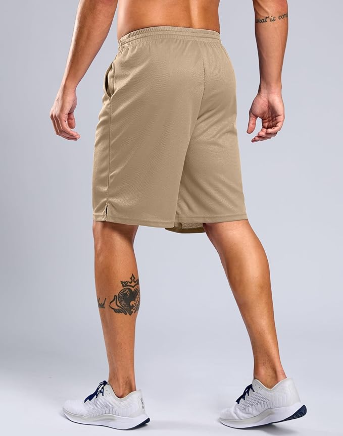 G Gradual Men's Athletic Workout Shorts with Pockets 5"/7"/9" Lightweight Quick Dry Gym Basketball Running Shorts for Men