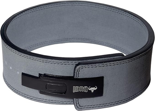 IBRO Powerlifting Lever Gym Belt – Power 8MM, 10MM or 13MM Extreme Heavy Duty Genuine Leather Belts - Squats Deadlifts Bodybuilding Weight Lifting IPF Power Lifting Strongman for Men