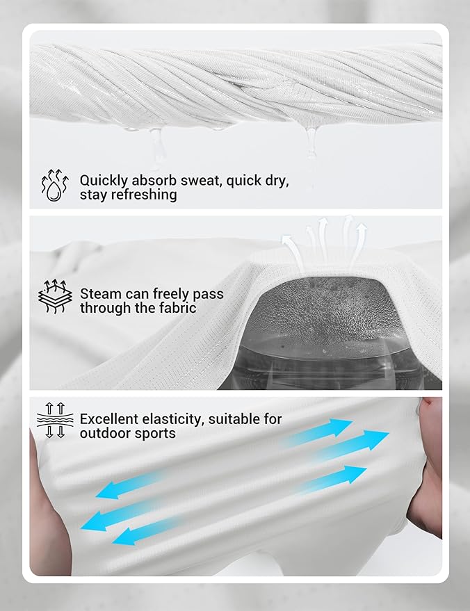 TACVASEN Men's Lightweight Athletic T-Shirts Quick Dry Workout Gym Tops Short Sleeve Running Tee Shirt Performance Activewear