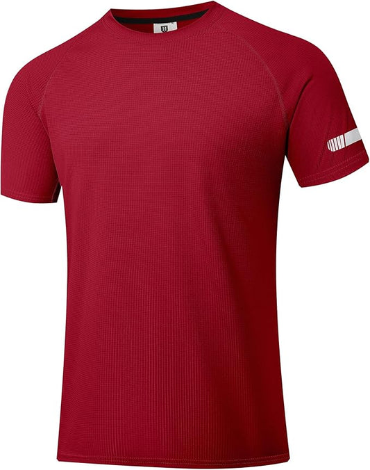 Holure Men's Mesh Quick-Dry Short Sleeve Workout T-Shirt