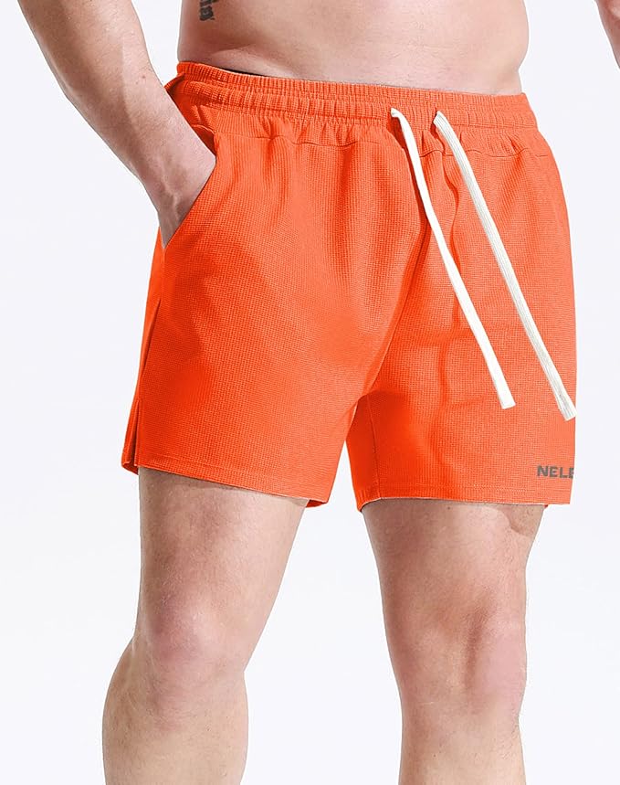 NELEUS Men's 7 inch Running Shorts Athletic Gym Workout Shorts with Pockets